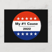 Mein Wahlproblem 2022 Postkarte (Vorderseite)