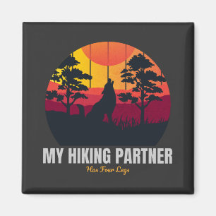 Mein Wanderpartner hat vier Beine Magnet