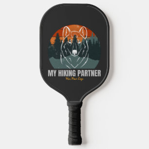 Mein Wanderpartner hat vier Beine Pickleball Schläger