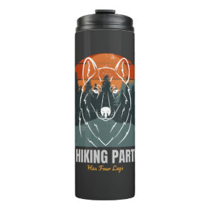 Mein Wanderpartner hat vier Beine Thermosbecher