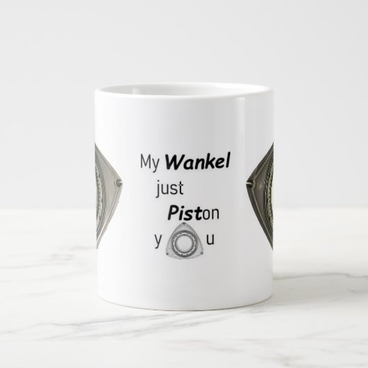 Mein Wankel ... - Motor Jumbo-Tasse (Vorderseite)