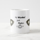 Mein Wankel ... RotationsMotor Jumbo-Tasse (Vorderseite)
