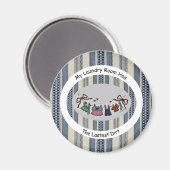 Mein Waschsalon hat das neueste dunkle Magnet (Vorderseite/Rückseite)