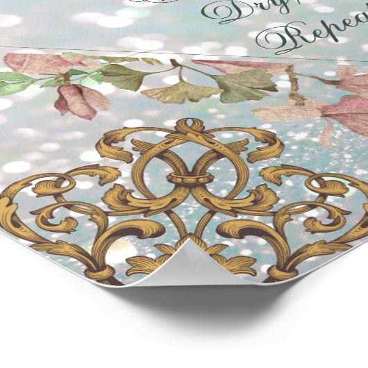 Mein Waschsalon Poster (Ecke)