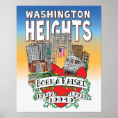 MEIN WASHINGTON HEIGHTS POSTER (Vorne)
