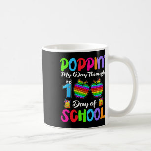 Mein Weg durch 100 Tage Schuljunge Mädchen Kinder Kaffeetasse