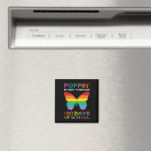 Mein Weg durch 100 Tage Schulschmetterlingsmädchen Magnet (In Situ (Geschirrspüler))