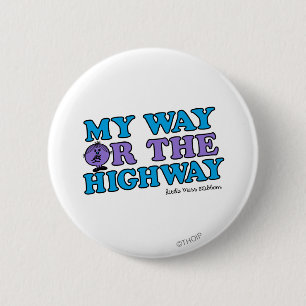 Mein Weg oder die Autobahn Button