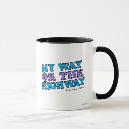 Mein Weg oder die Autobahn Tasse (Rechts)