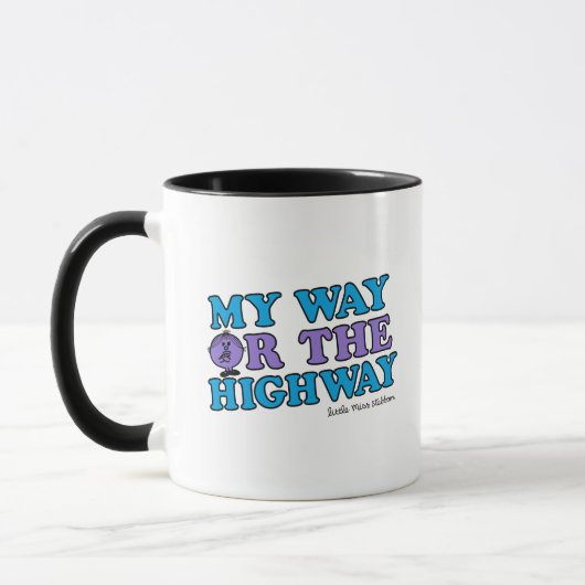 Mein Weg oder die Autobahn Tasse (Links)
