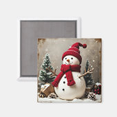 Mein Weihnachten Magnet (Vorderseite/Rückseite)