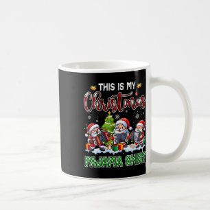 Mein Weihnachts-Pajama Drei Weihnachtsmeisterschaf Kaffeetasse