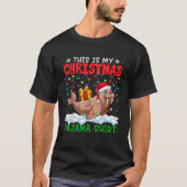 Mein Weihnachts-Pajama Niedlich Santa Walrus mit W T-Shirt (Vorderseite)