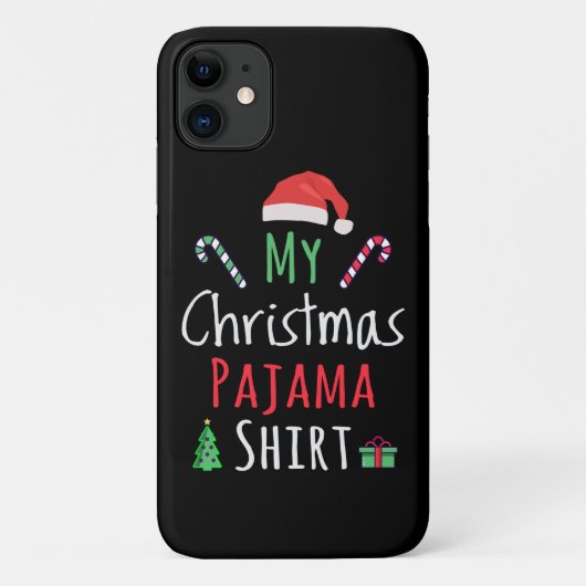 Mein Weihnachts-Pajama-Shirt Case-Mate iPhone Hülle (Rückseite)