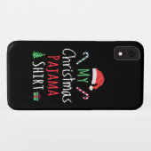 Mein Weihnachts-Pajama-Shirt Case-Mate iPhone Hülle (Rückseite (Horizontal))