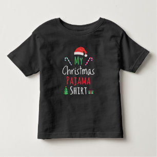 Mein Weihnachts-Pajama-Shirt Kleinkind T-shirt