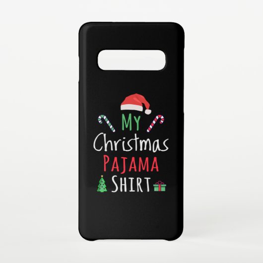 Mein Weihnachts-Pajama-Shirt Samsung Galaxy Hülle (Rückseite)