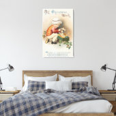 Mein Weihnachts-WishKid, Spielzeug zu beobachten Leinwanddruck (Insitu (Schlafzimmer))