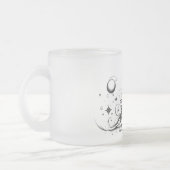 Mein Weihnachtsbaum: Tinte Line in Weihnachtsglas Mattglastasse (Links)