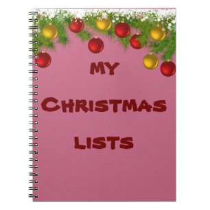Mein Weihnachtsbuch Notizblock