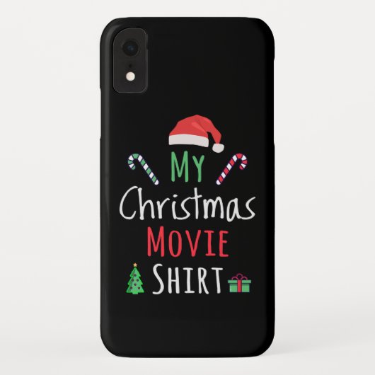 Mein Weihnachtsfilm-Shirt Case-Mate iPhone Hülle (Rückseite)