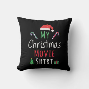 Mein Weihnachtsfilm-Shirt Kissen
