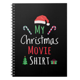 Mein Weihnachtsfilm-Shirt Notizblock