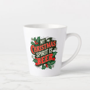 Mein Weihnachtsgeist ist Bier-89379 Milchtasse