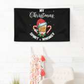 Mein Weihnachtsgeist ist Whiskey Drink Banner (Insitu)