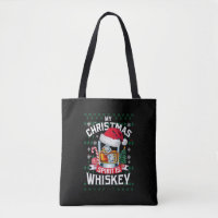 Mein Weihnachtsgeist ist Whiskey hässlicher Sweate