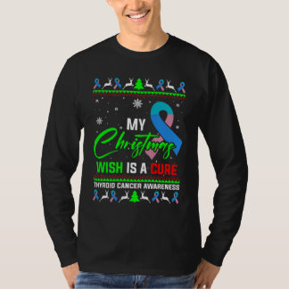 Mein Weihnachtswunsch ist ein heilender Schilddrüs T-Shirt