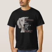 Mein Weimaraner ist Familie T-Shirt (Vorderseite)