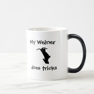 Mein Weiner tut TrickKaffeetasse Verwandlungstasse