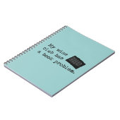 Mein Weinklub hat ein Buchproblem Notizblock (Linke Seite)