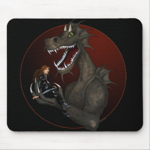 Mein, welche großen Zähne Sie haben! Mousepad