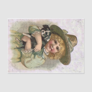 mein Welpe und ich malen 1920 Seidenpapier