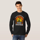 Mein Welsh Springer Spaniel Hund fährt mit der Hex T-Shirt (Vorne ganz)