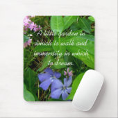 Mein wenig Blumengarten mousepad- fertigen Mousepad (Mit Mouse)