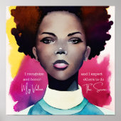 Mein Wertemagnet Poster (Vorne)