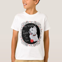 Mein Westie ist der Apfel meines Auges