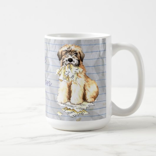 Mein Wheaten aß meinen Unterrichtsplan Kaffeetasse (Rechts)