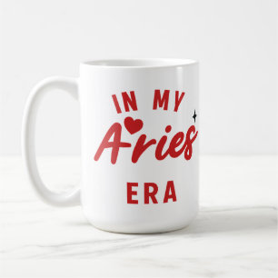 mein Widder-Era-Becher, Widder-Geburtstagsgeschenk Kaffeetasse
