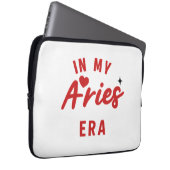 mein Widder-Zeitalter Laptop Case, Widder Geburtst Laptopschutzhülle (Vorne Rechts)