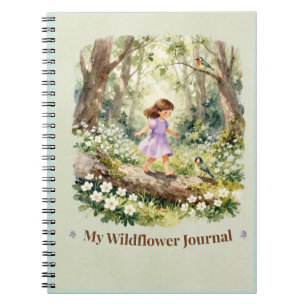 Mein Wildblumen-Journal – Natur-Notizbuch Notizblock