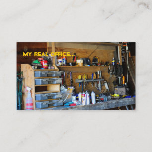 Mein wirkliches Büro… Visitenkarte