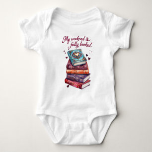 Mein Wochenende ist ausgebucht Baby Strampler