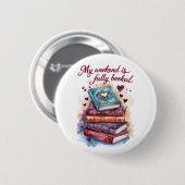 Mein Wochenende ist ausgebucht Button (Vorne & Hinten)
