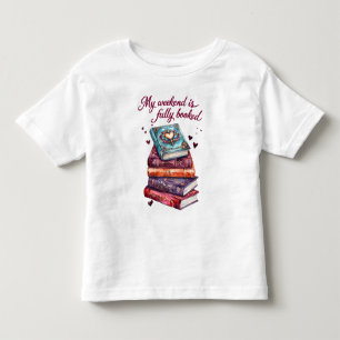 Mein Wochenende ist ausgebucht Kleinkind T-shirt