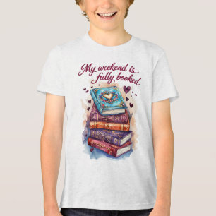 Mein Wochenende ist ausgebucht Tri-Blend Shirt