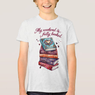 Mein Wochenende ist ausgebucht Tri-Blend Shirt